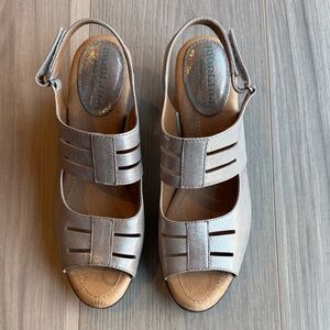 Montana Women's Artisan Metallic Slingback Sandals Size 8.5